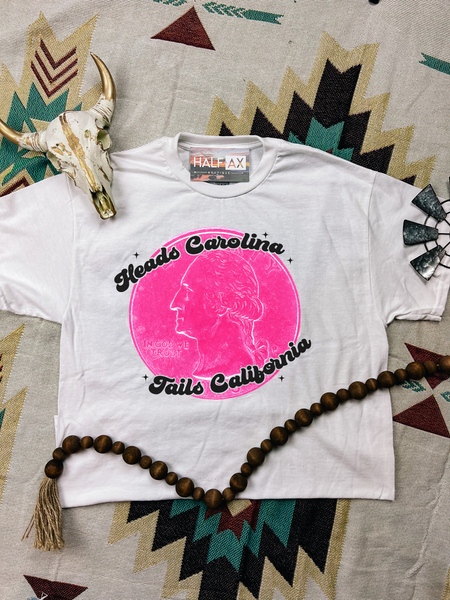 Heads Carolina, Tails California || Tee