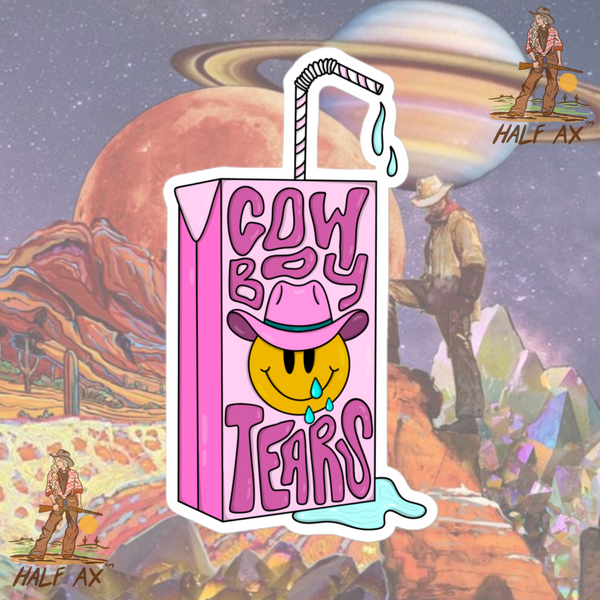 Cowboy Tearz || Sticker