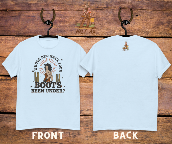 Whose Bed? || Double-Sided Tee
