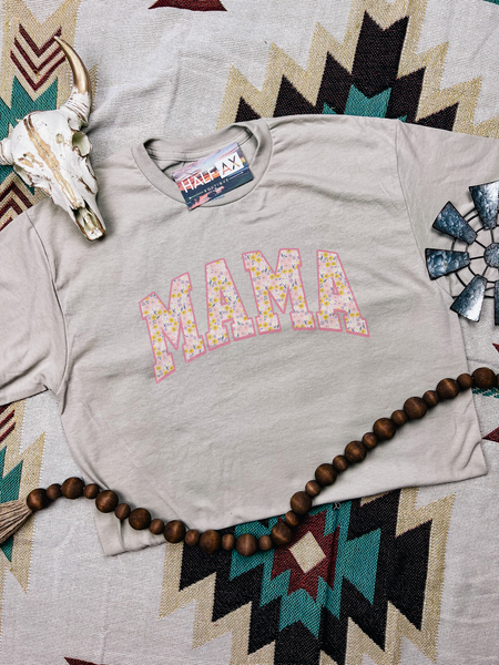Pink Floral MAMA || Tee or Sweatshirt