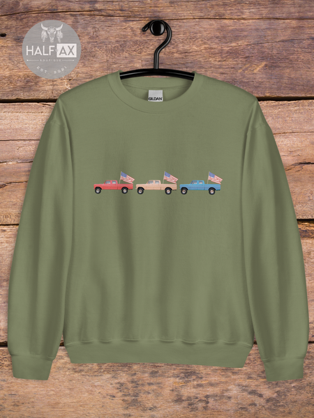Americana Truck || Crewneck