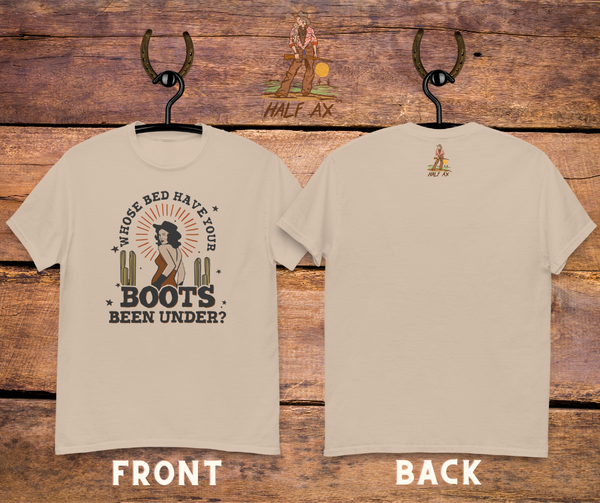 Whose Bed? || Double-Sided Tee