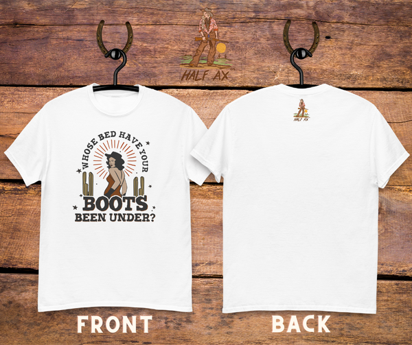 Whose Bed? || Double-Sided Tee