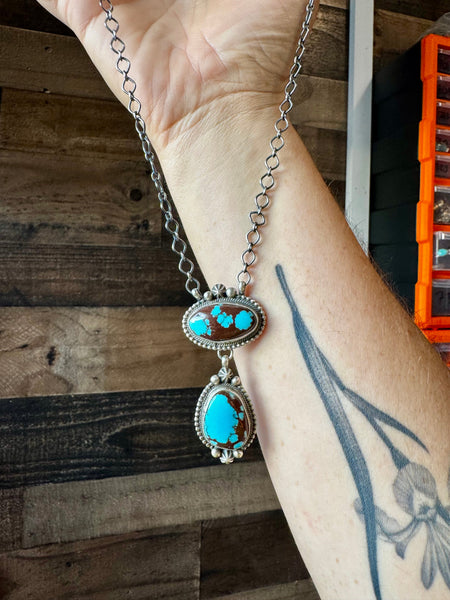 Egyptian Turquoise 19 inch || Necklace