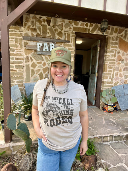Cowboy Hat Embroidery || Trucker Hat