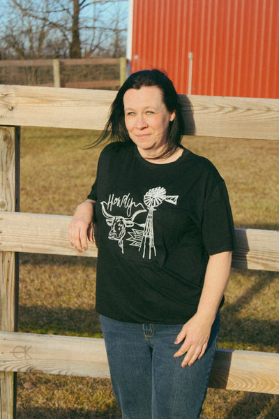 Howdy from Texas || Embroidered Tee