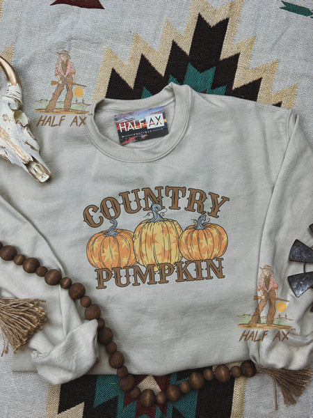 Country Pumpkin || Crewneck