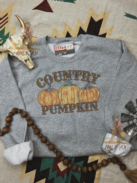 Country Pumpkin || Crewneck