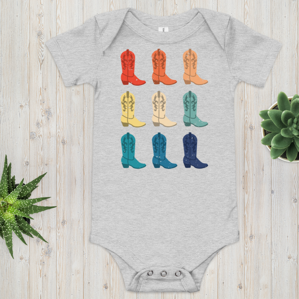 Retro Boots || Onesie