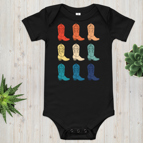 Retro Boots || Onesie
