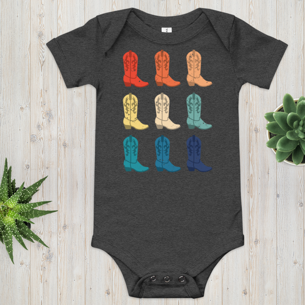 Retro Boots || Onesie