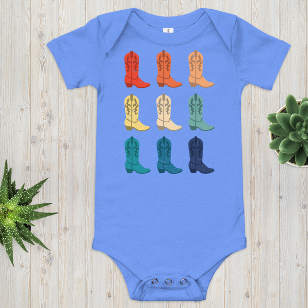 Retro Boots || Onesie