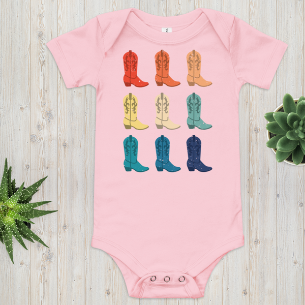Retro Boots || Onesie