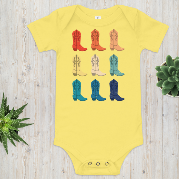 Retro Boots || Onesie