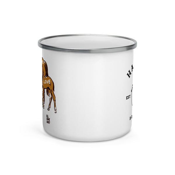 Surrounded By Love || Enamel Mug