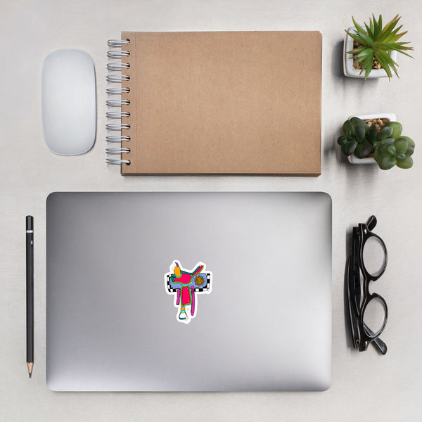 Psychedelic Saddle || Sticker
