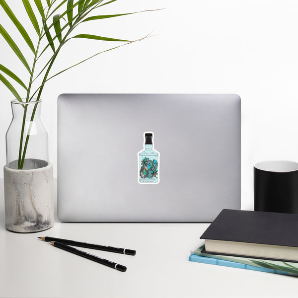 Bottle of Turquoise || Sticker