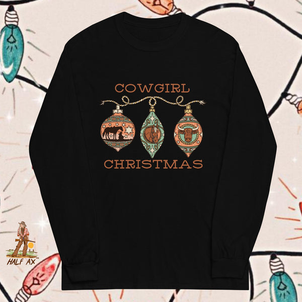 Cowgirl Christmas || Long Sleeve