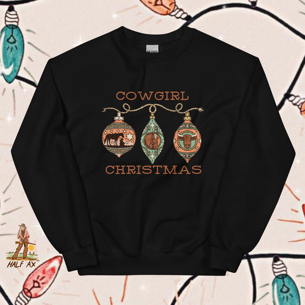 Cowgirl Christmas || Crewneck