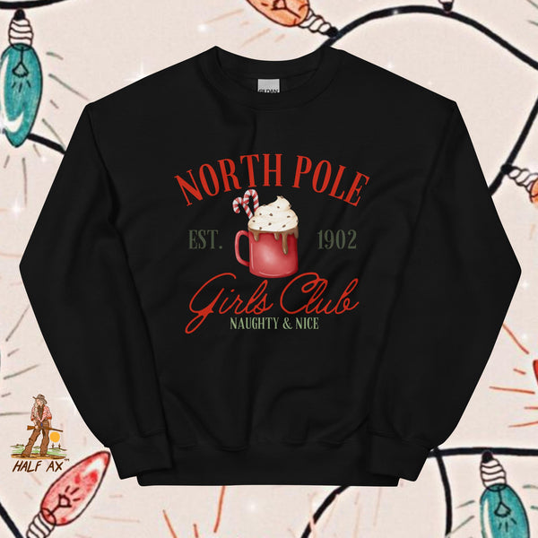 North Pole Girls Club || Crewneck