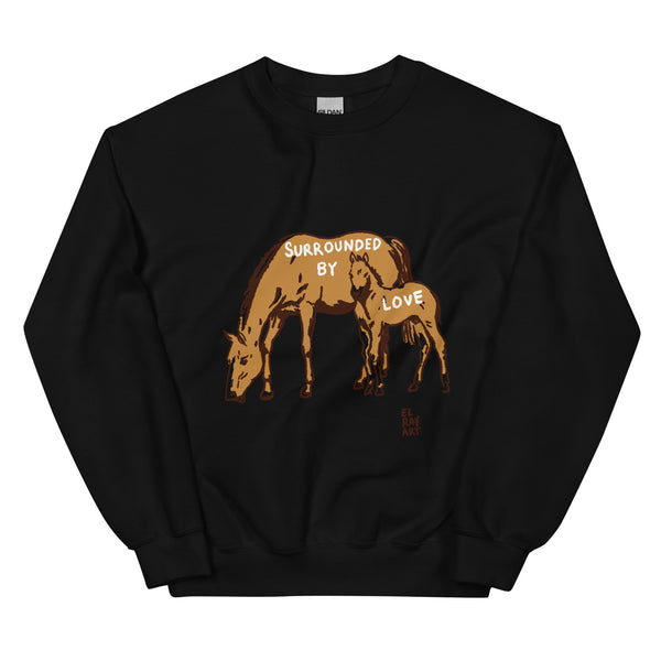 Surrounded By Love || Crewneck
