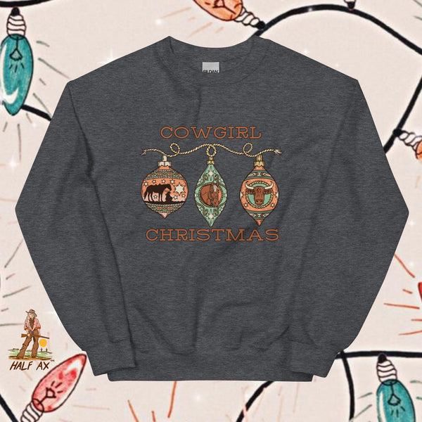 Cowgirl Christmas || Crewneck