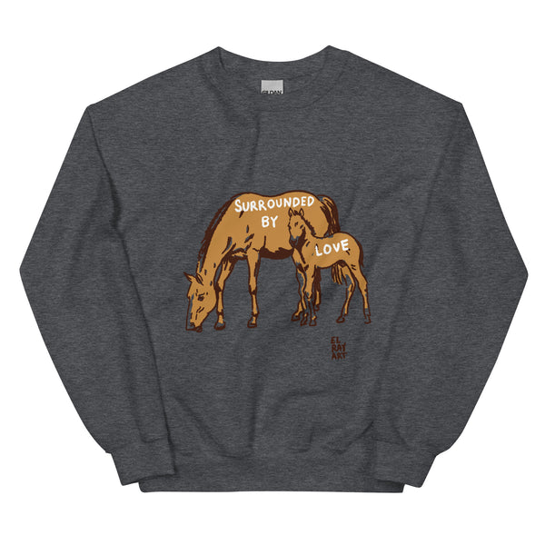 Surrounded By Love || Crewneck