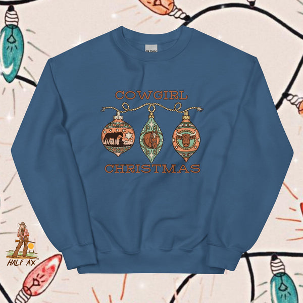 Cowgirl Christmas || Crewneck
