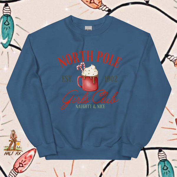 North Pole Girls Club || Crewneck