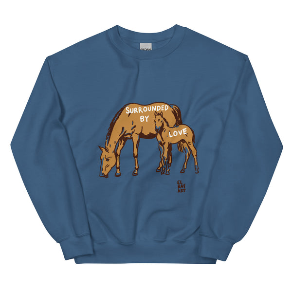 Surrounded By Love || Crewneck