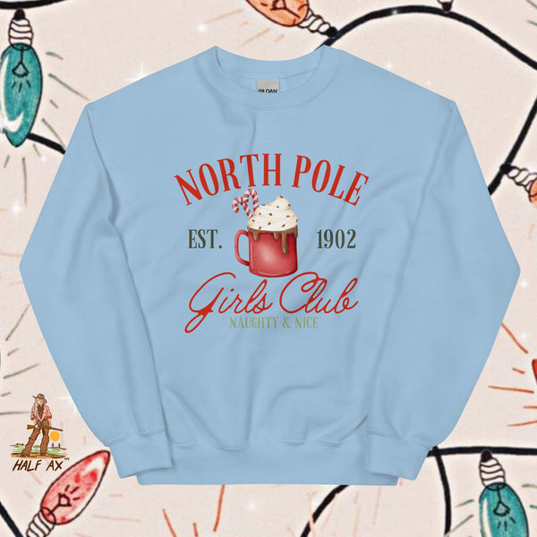 North Pole Girls Club || Crewneck