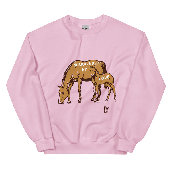 Surrounded By Love || Crewneck