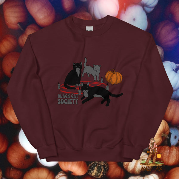 Black Cat Society || Crewneck