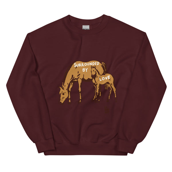 Surrounded By Love || Crewneck
