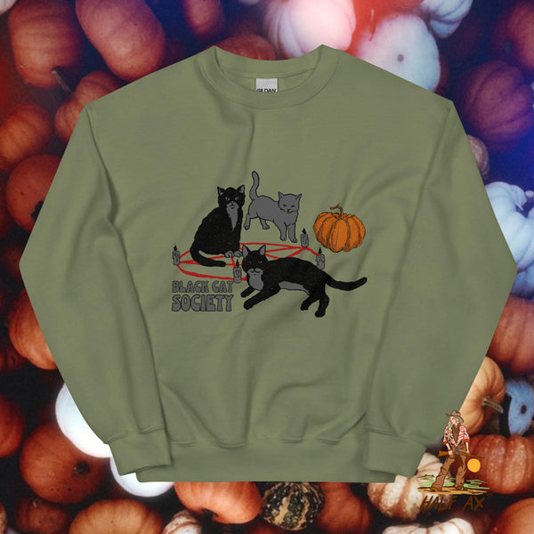 Black Cat Society || Crewneck