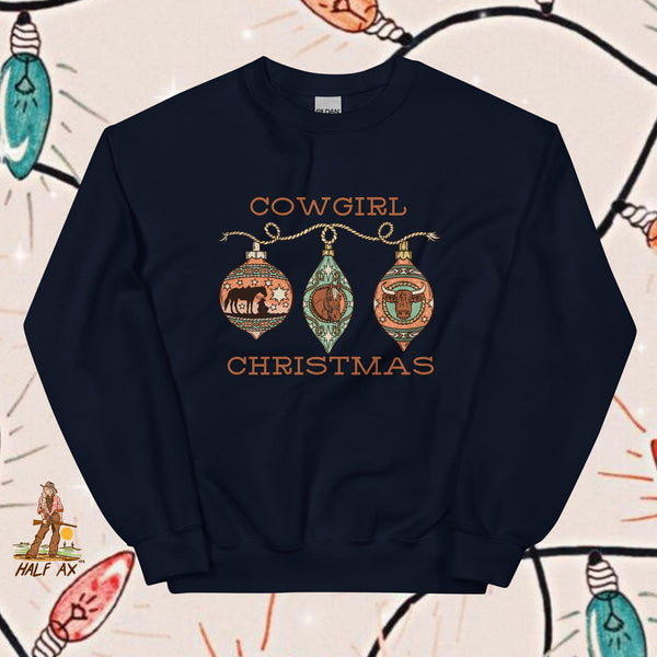 Cowgirl Christmas || Crewneck