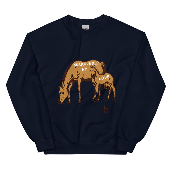 Surrounded By Love || Crewneck