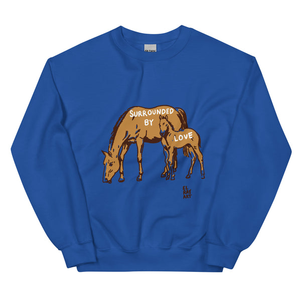 Surrounded By Love || Crewneck