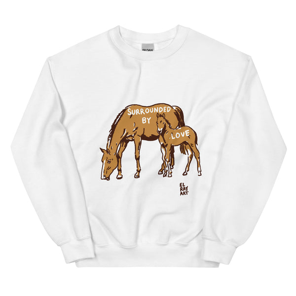 Surrounded By Love || Crewneck
