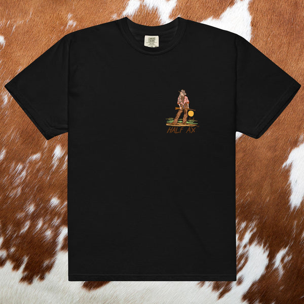 Half Ax Logo || Comfort Colors Tee