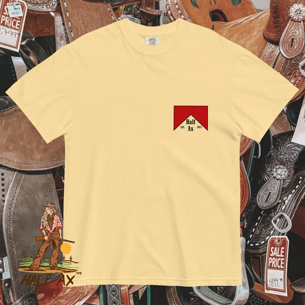 Half Ax Cowboy Killer || Comfort Colors Tee