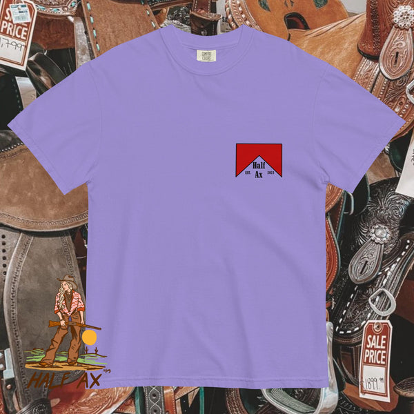 Half Ax Cowboy Killer || Comfort Colors Tee