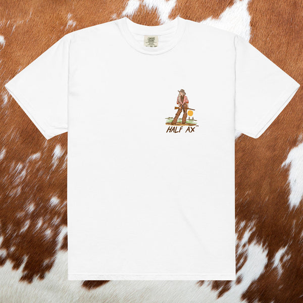 Half Ax Logo || Comfort Colors Tee