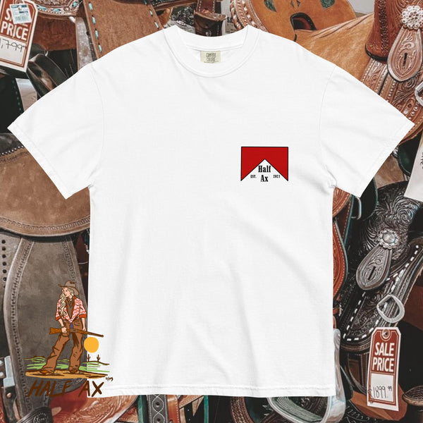 Half Ax Cowboy Killer || Comfort Colors Tee