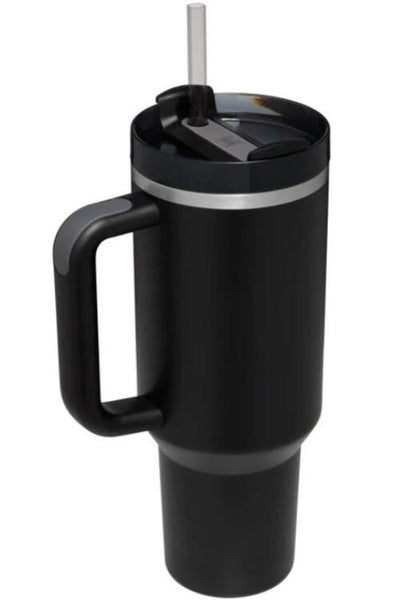 Stainless Steel Tumbler || Upgraded Handle and Straw