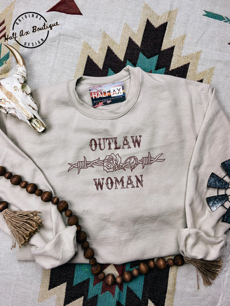 Outlaw Woman || Tee or Sweatshirt