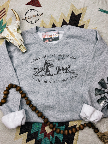 Laws of Man || Tee or Sweatshirt