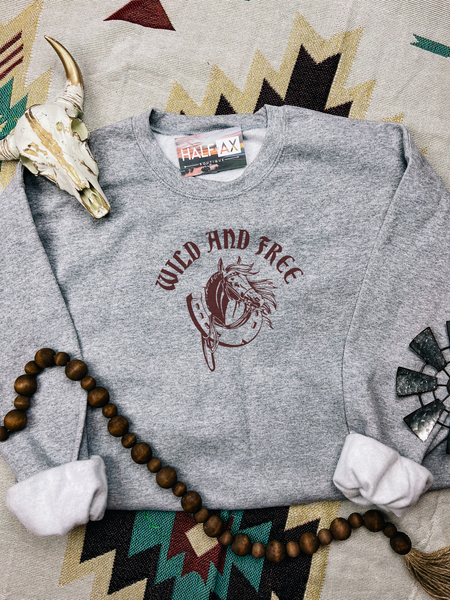 Wild and Free || Tee or Sweatshirt