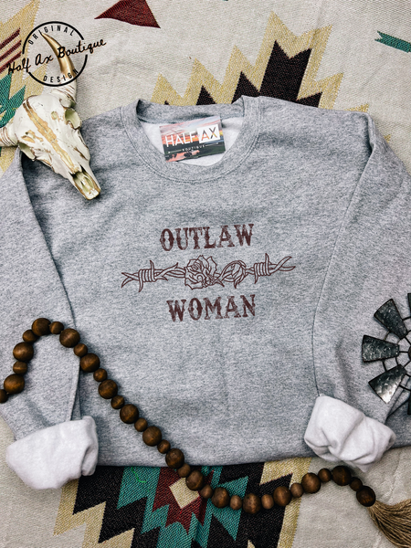 Outlaw Woman || Tee or Sweatshirt