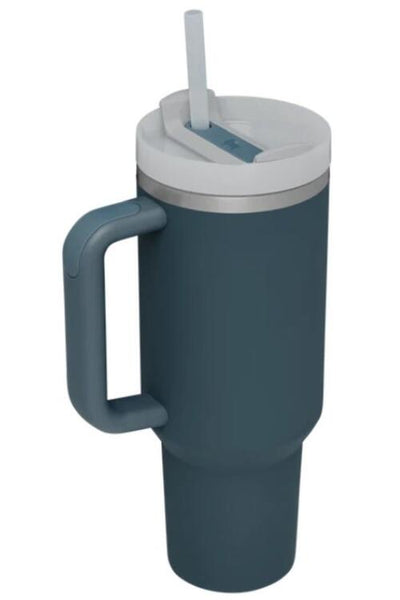 Stainless Steel Tumbler || Upgraded Handle and Straw
